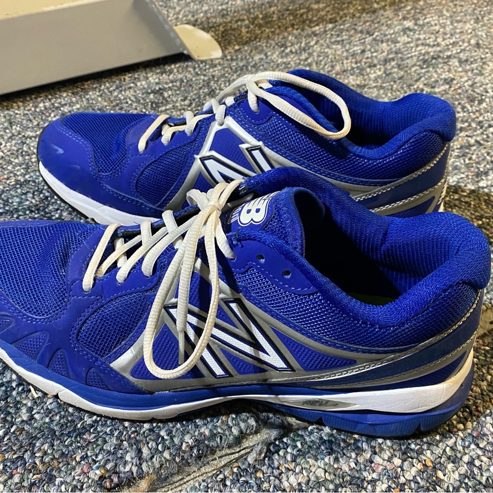 New Balance Vibrant Blue Sneakers with White Details Men’s size 11